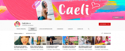 Imagen del canal de CaELike